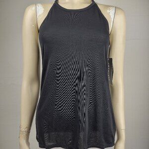 NWT Athleta black Strappy Kettlebelk unstinkable tank top ladies XXS 2XS